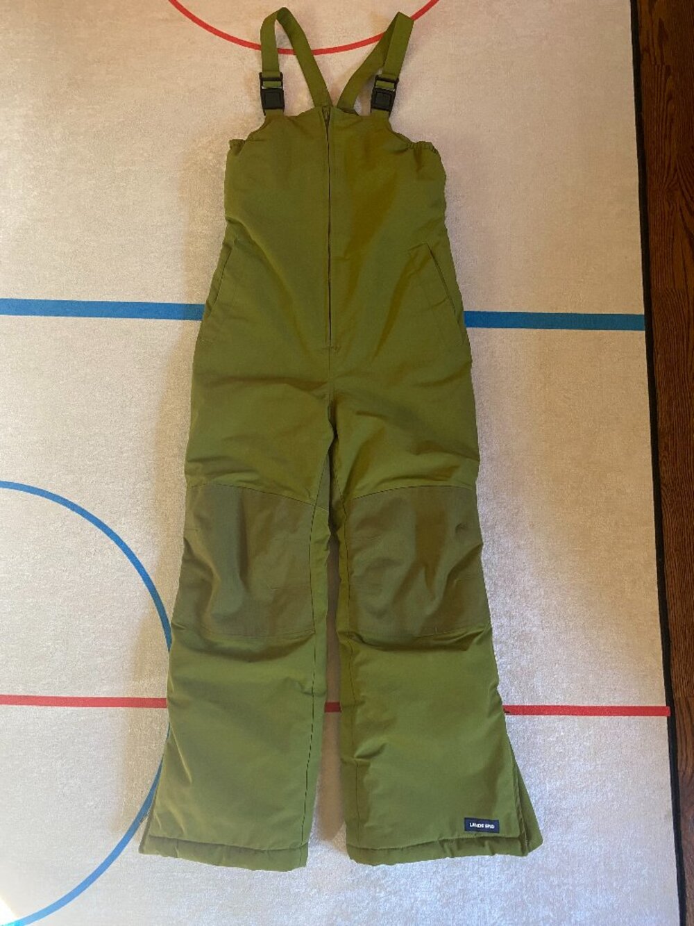 Youth size 10 Lands' End Squall snow pants
